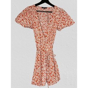 MADEWELL wrap mini dress